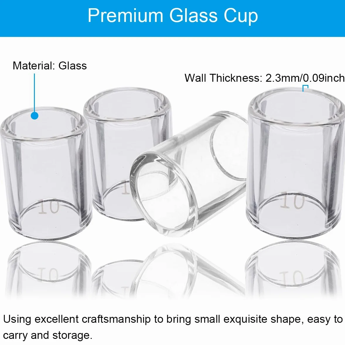 29 piezas TIG Stubby Gas Lens #10 para kit de copa de vidrio Pyrex para WP-17/18/26 Kit de accesorios de antorcha de soldadura TIG, cuerpo de pinzas, pinzas, copa trasera, junta de copa