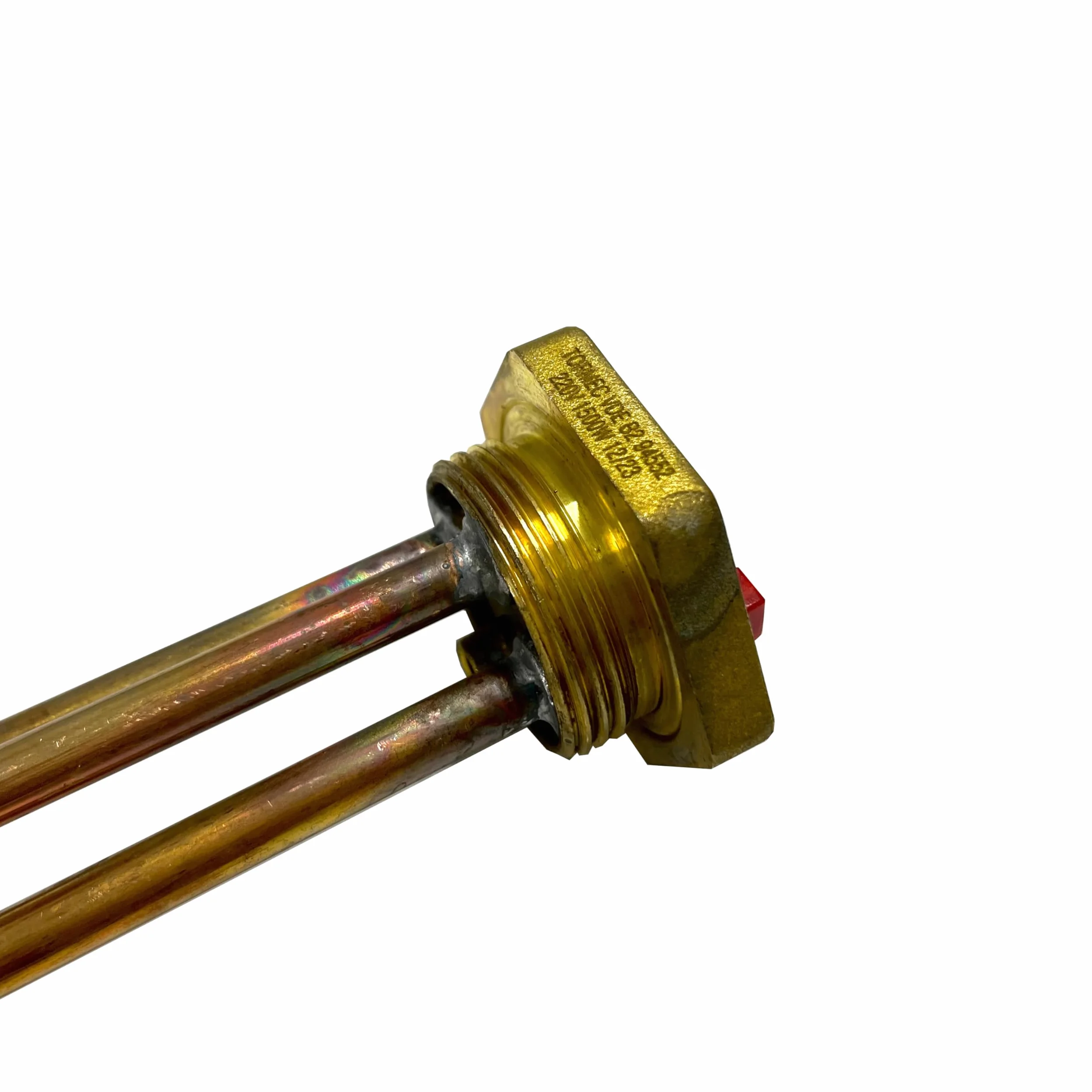 Resistencia Termo Electrico Vaina Cobre Rosca 1 1/4 1500w 220v Standard | Resistencia para calentador electrico | Para acumulador y caldera de agua eléctrica | Resistencia para termo electrico