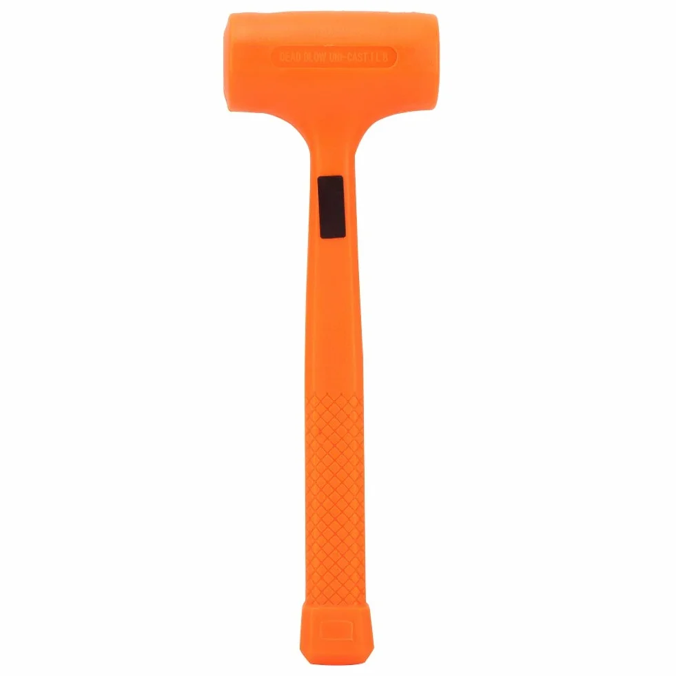 Martillo De Goma De Pvc De Cara Blanda,Mazo De Goma Práctico,Adecuado Para Petroquímicos, Minas De Carbón,A Prueba De Ácidos, Álcali, Sin Chispas(1LB)