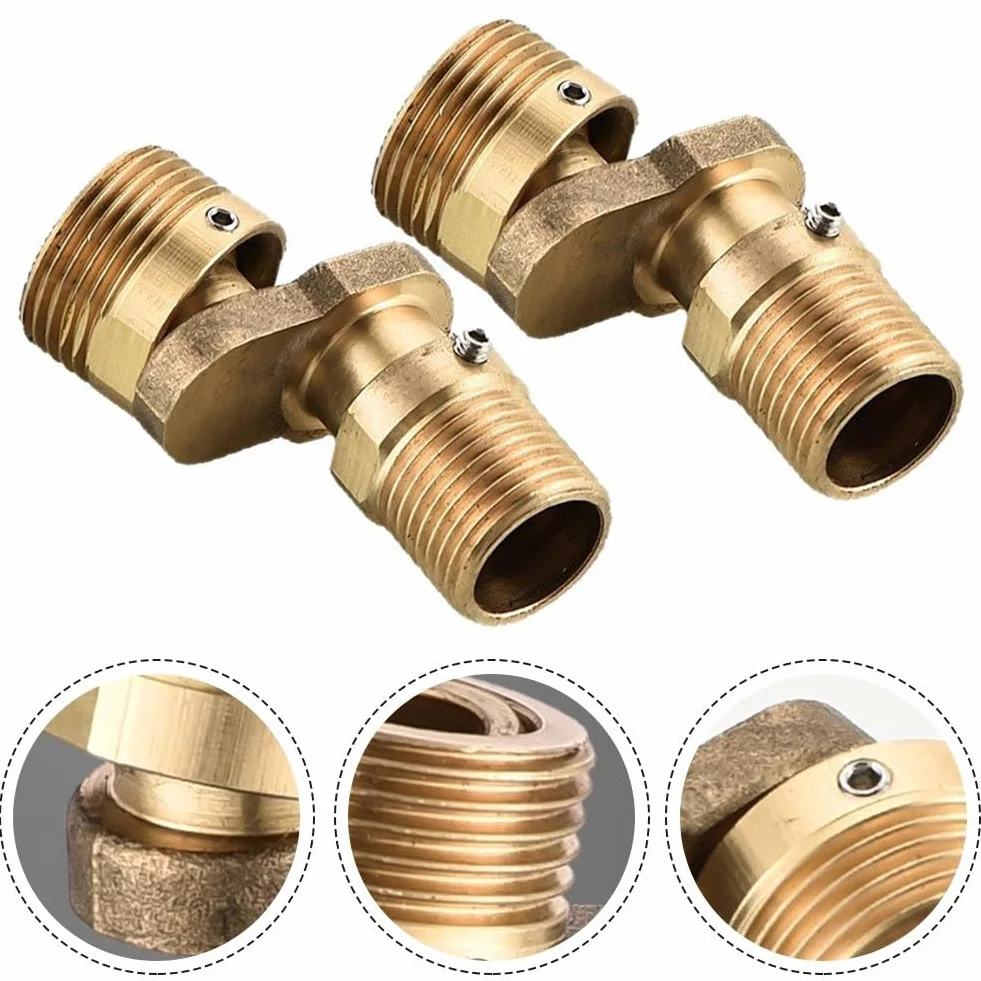 Grifo de ducha, ángulo flexible de cobre ajustable, fácil instalación, curva de diámetro excéntrico, válvula de mezcla, 2 piezas
