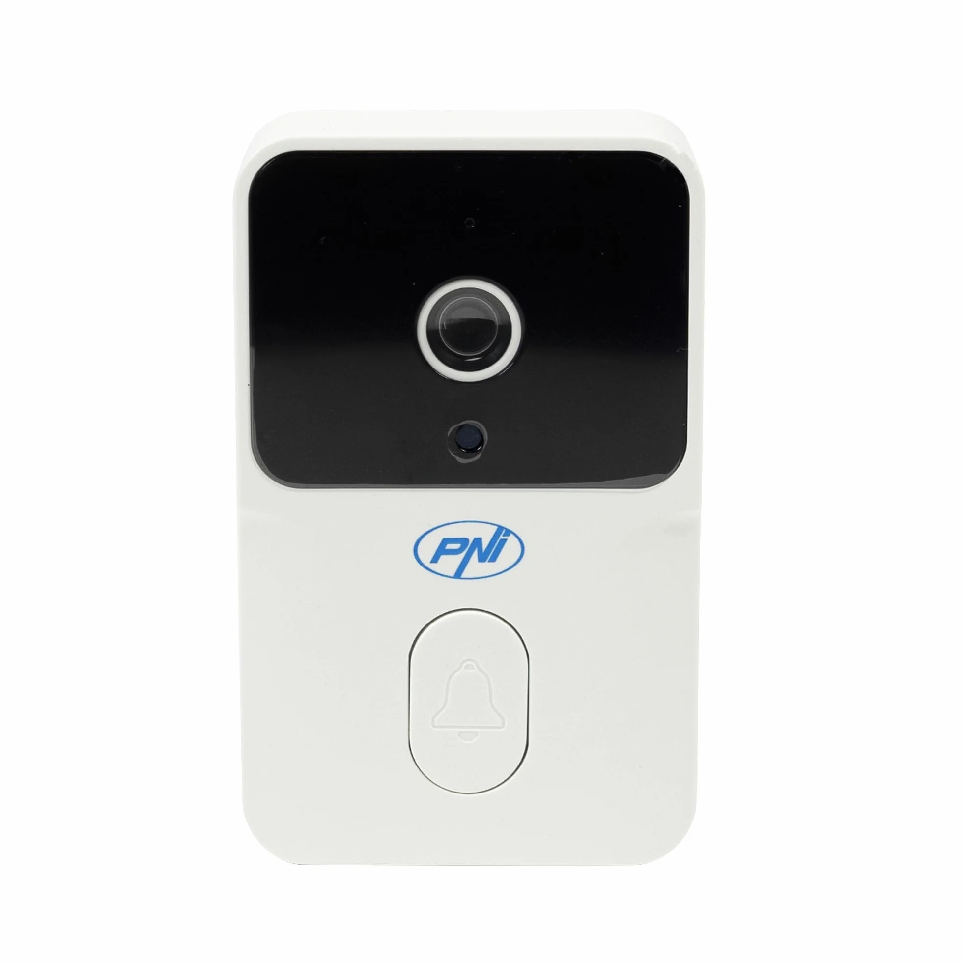 Timbre con Video PNI Safe House IDB12, WiFi, visión Nocturna, IP54, batería incorporada, Control con la aplicación Tuya
