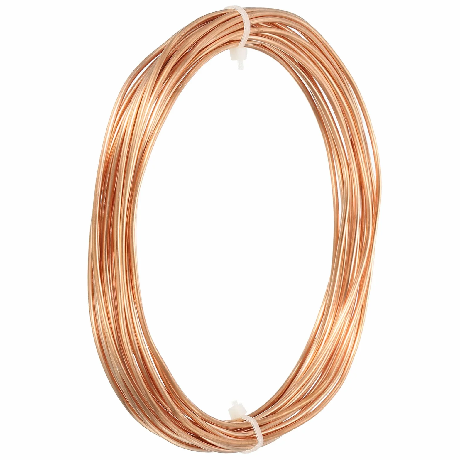 DMiotech Tubería de Cobre Flexible 0,8mm x 1,8mm Largo 6,0M para Aire Acondicionado