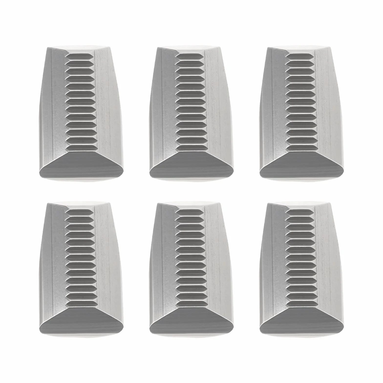 Create idea 6 Mordazas de Remachado de 13,1 X 7,7 Mm para Pistola Remachadora Neumática Accesorios para Herramientas Eléctricas.