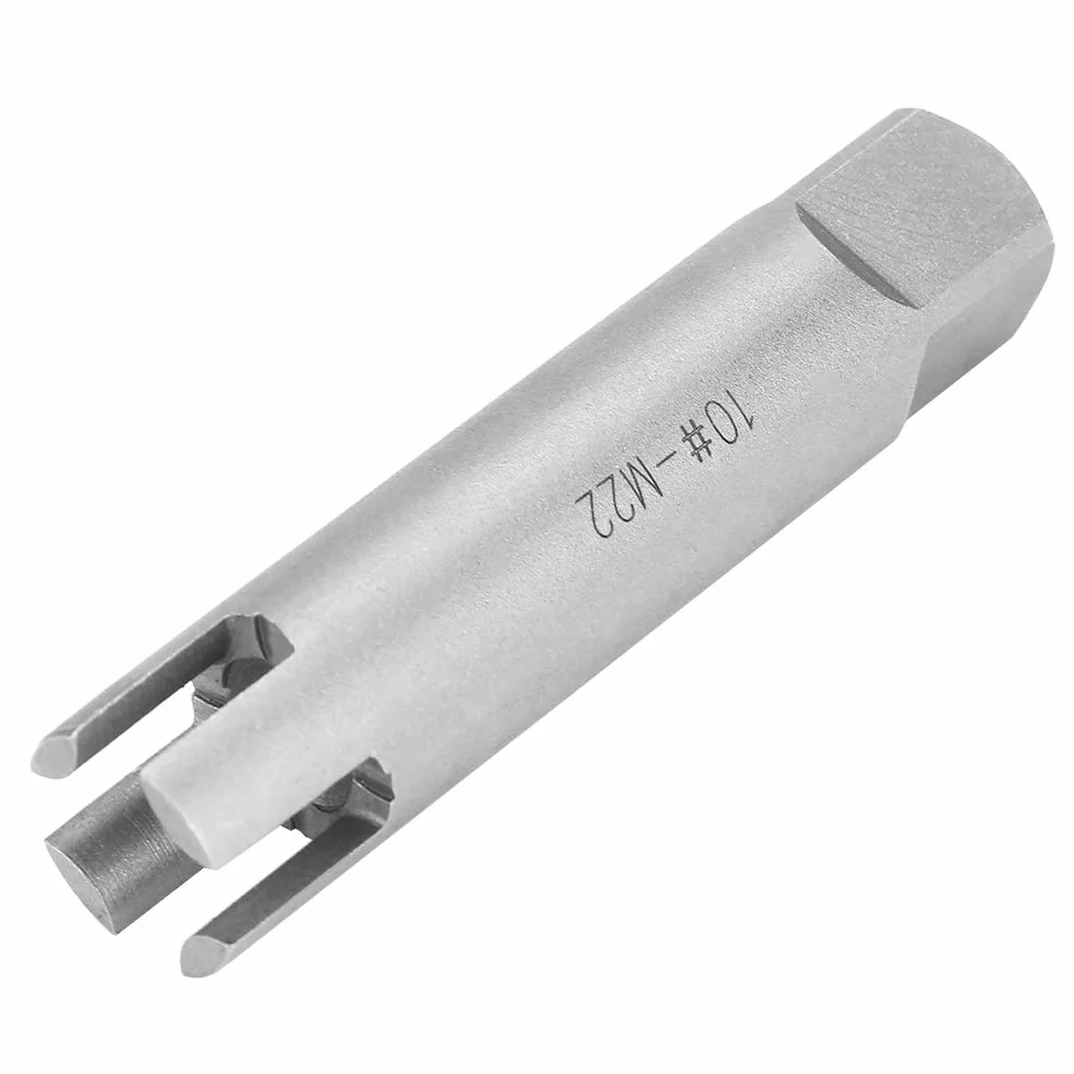 Extractor de Machos de Rosca de Cabeza Rota, Extractor de Tornillos de Acero Juego de Extractor de Machos de Rosca Pelado para Removedor de Tornillos Y Pernos(10Pcs)