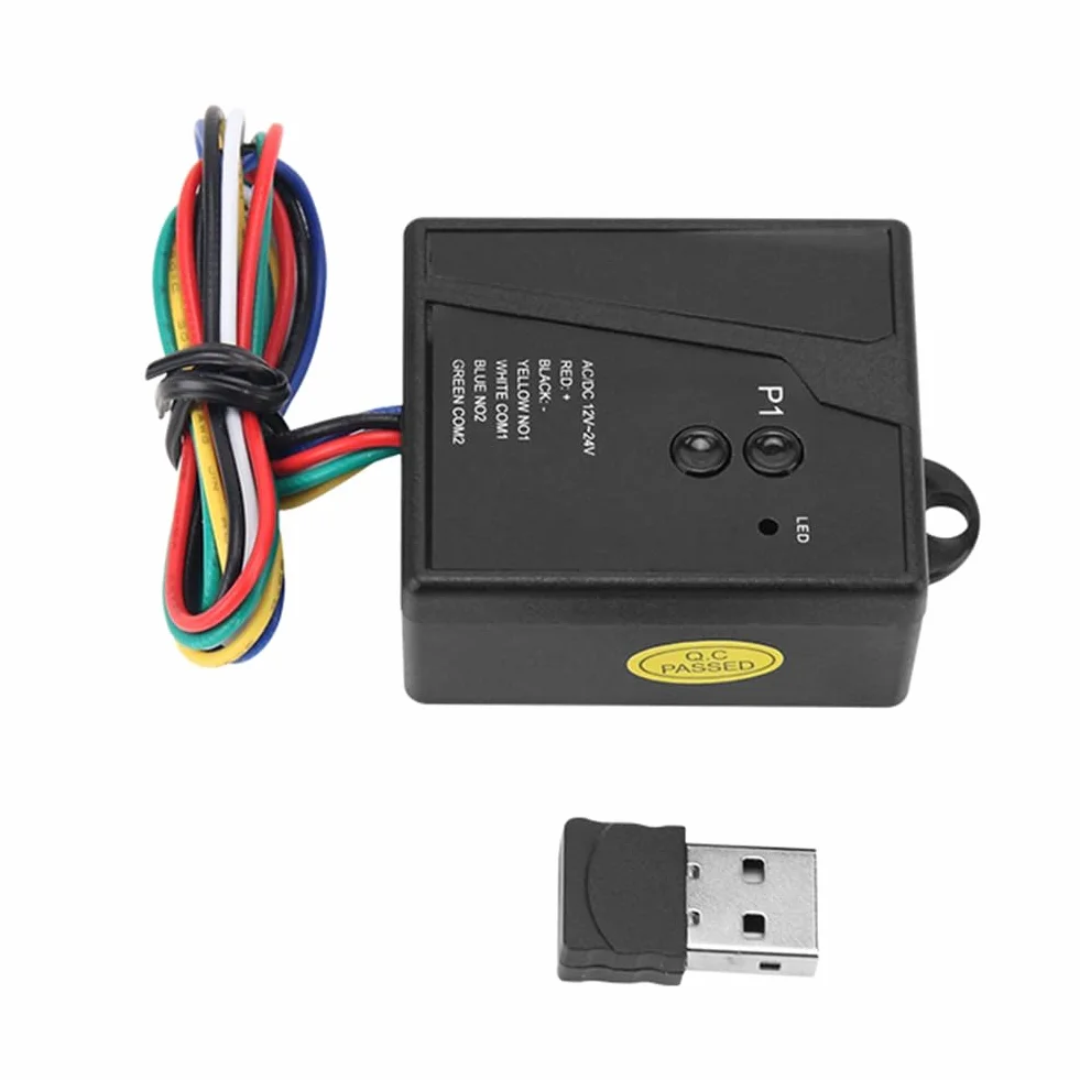 Receptor Universal de Apertura de Puerta de Garaje Sensor USB 2,4G Bluetooth 12 24V Control Remoto Receptor de Puerta Transmisor de Coche