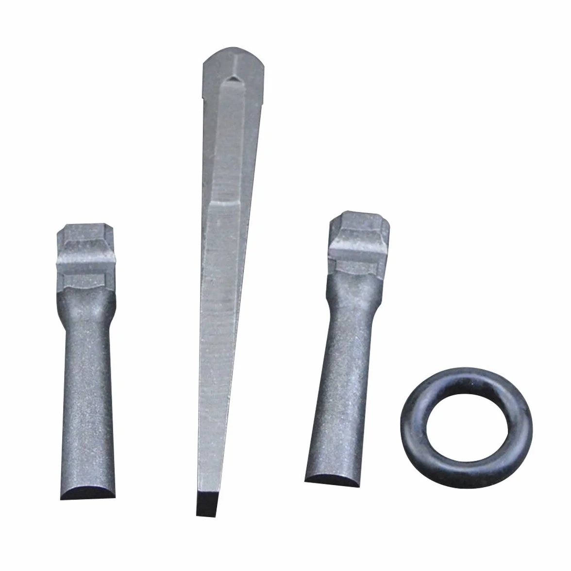 QWORK® Cuñas de cuña y plumas de grado industrial de 9/16 pulgadas para hormigón, mármol, granito, piedra, herramientas manuales (2)