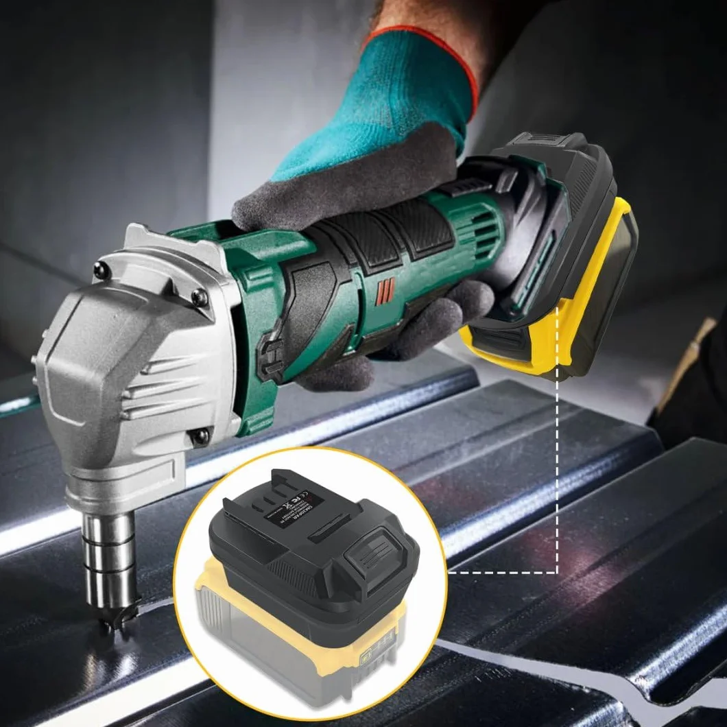 DM20PAR para Dewalt - Adaptador de batería de 20 V para herramientas eléctricas Parkside, convertidor para Dewalt para Milwaukee 18 V batería funciona en Parkside 20 V