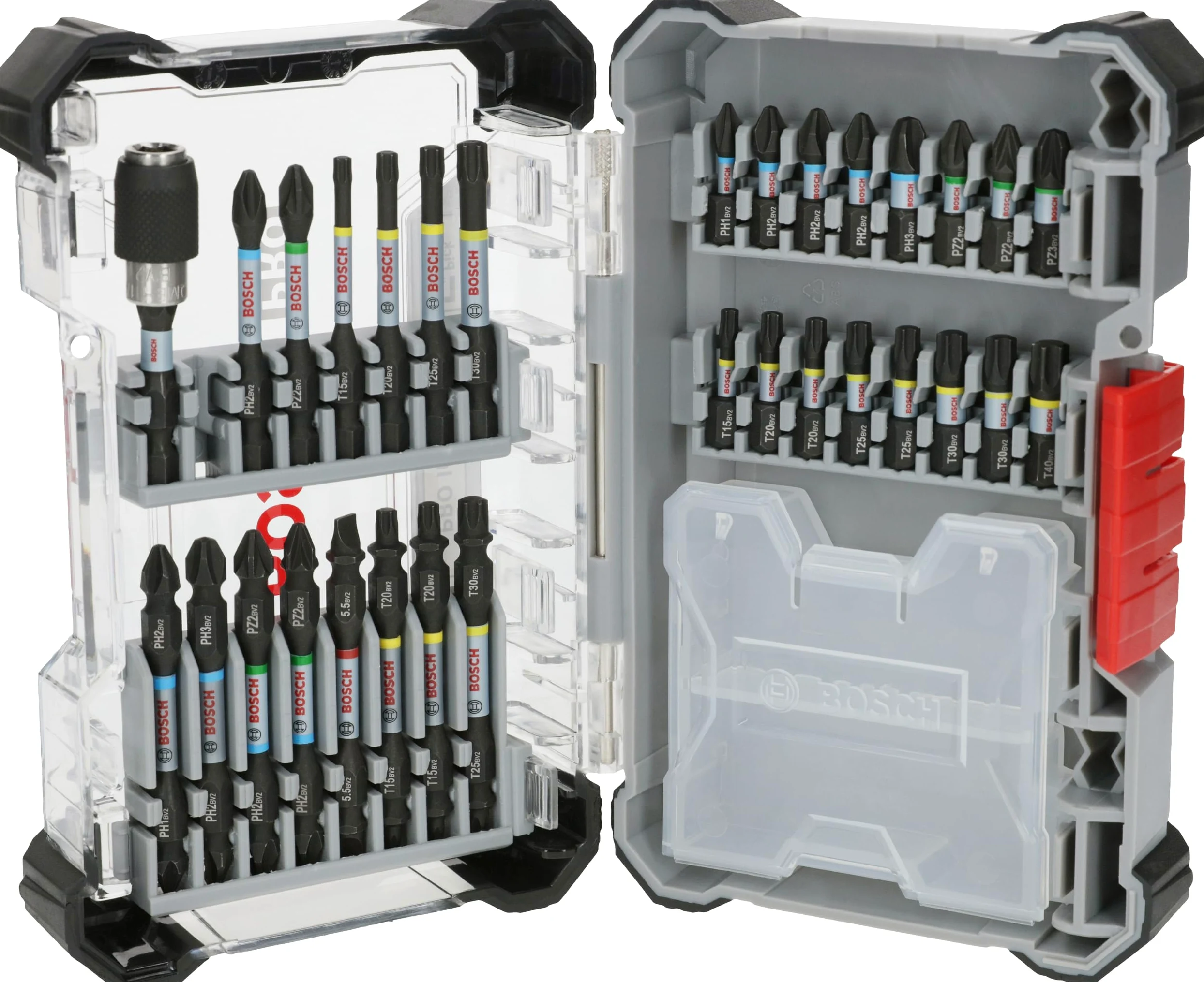 Bosch 31x PRO Impact Set, 31 piezas (200 x 107 mm, Professional Accesorio atornillador, atornillador)