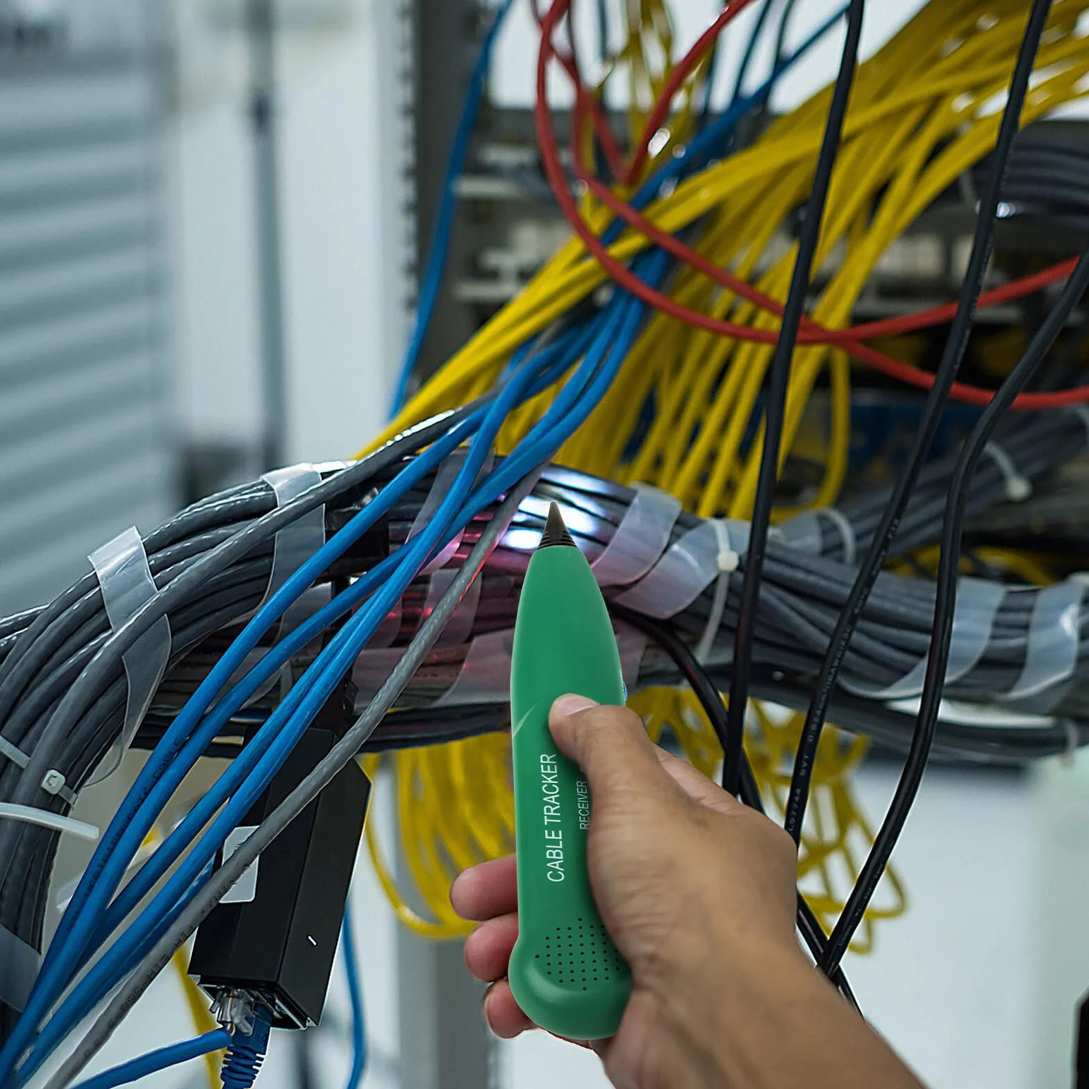Cable Tracker Escáner de Cable Roto Probador Multifunción para Mantenimiento de Red LAN