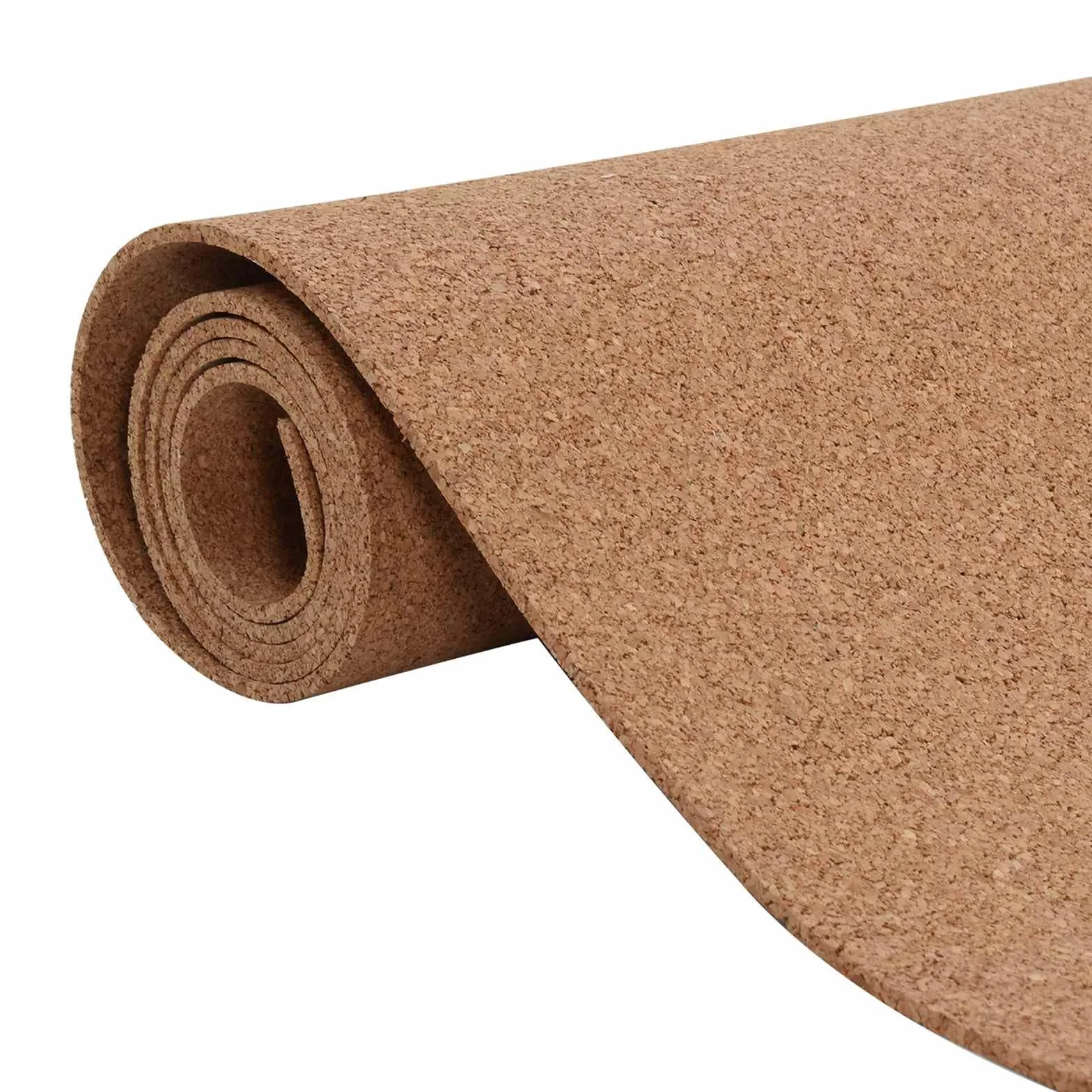 vidaXL Rollo de corcho marrón 200 x 50 x 0,5 cm, rollo de corcho, aislamiento duradero para suelos de oficina, reducción de ruido y absorción de sonido, versátil para el hogar