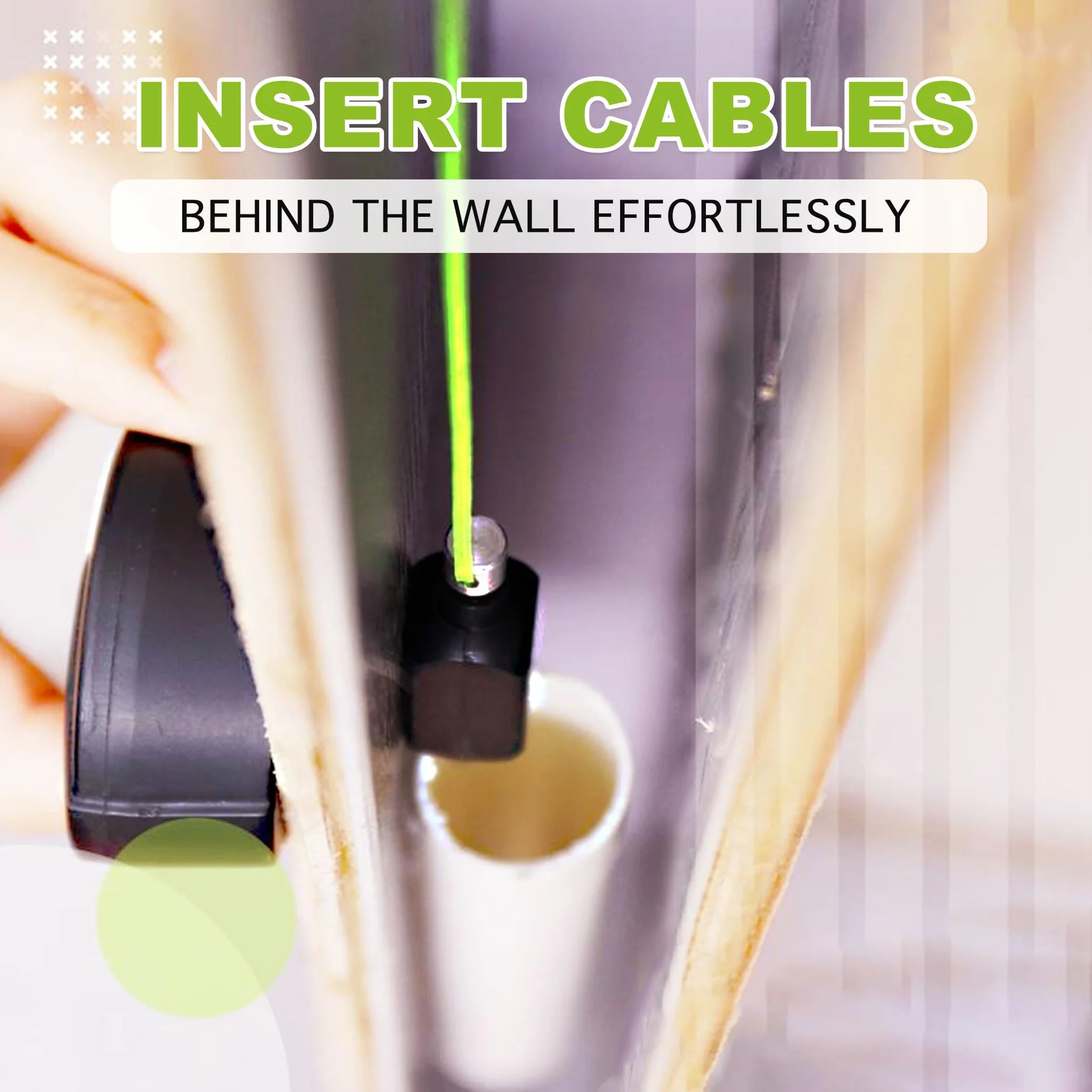 Magnet Kabelzieher, Sistema de guía de extracción de cables magnéticos, Drahtzieher magnético