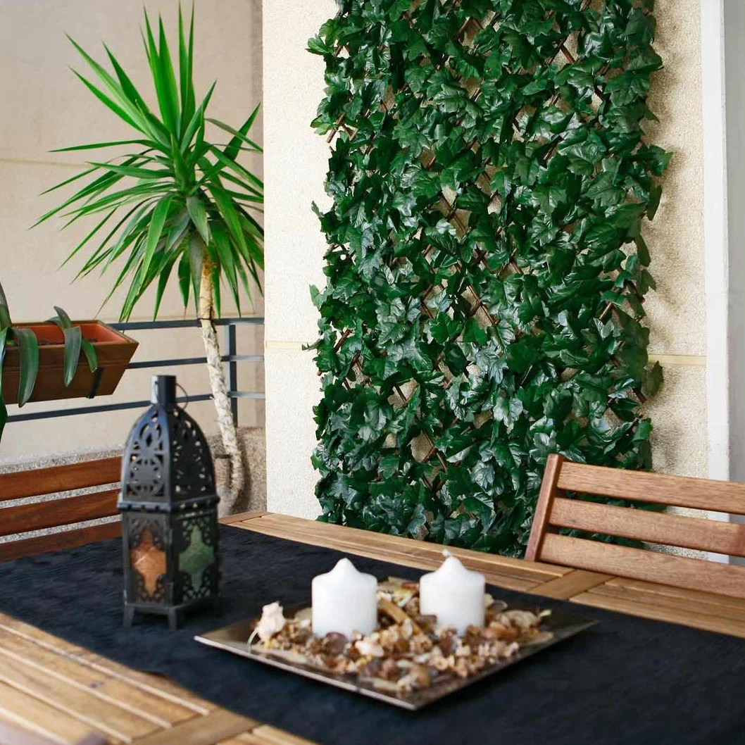 Nortene | Celosia Extensible con Hojas 1X2 M | Decoración Exterior | Cerramientos Ambientes Modernos