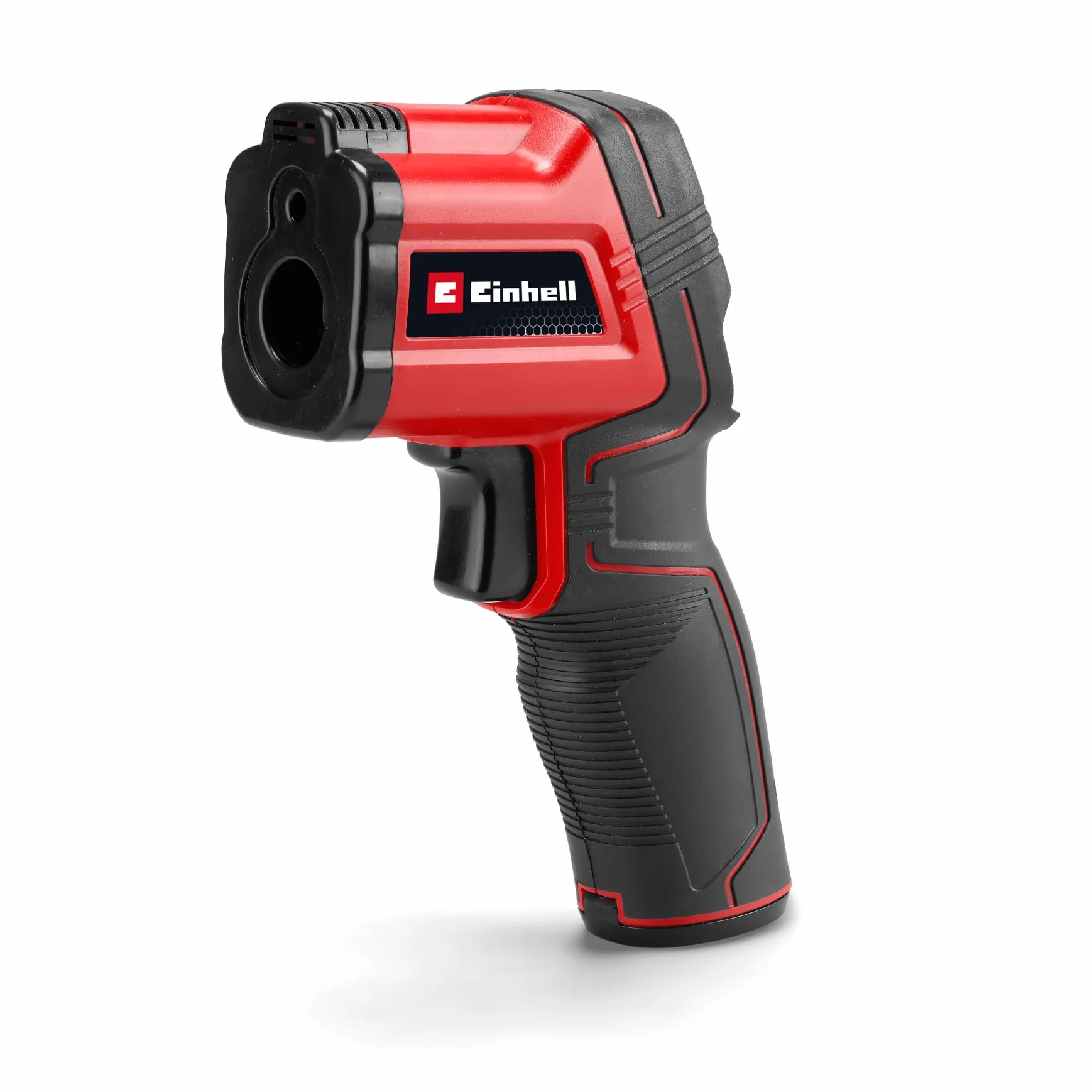 Einhell termómetro de infrarrojos TC-IT 550 (-50 a +550 °C, 3 grados de emisión ajustables, pantalla LCD con retroiluminación, mediciones en °C y °F)