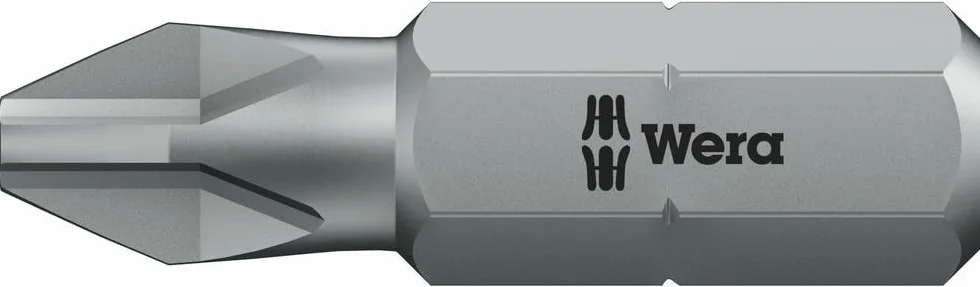 Wera 05072441001 851/1 Z DIY 100 Puntas Phillips, PH 2 x 25 mm, 100 piezas