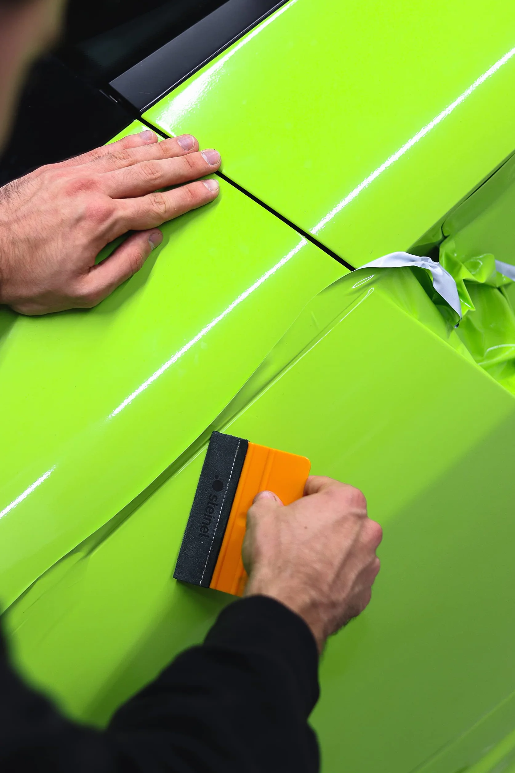 Steinel Kit de 2 espátulas de con bordes Alcantara, máxima capacidad de deslizamiento, alta estabilidad y flexibilidad