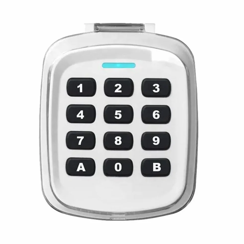 Multifrecuencia 280-868MHz 280-868MHz Puerta Llave de Puerta de Garaje Teclado Inalámbrico Código Control Remoto Abridor de Puerta ()