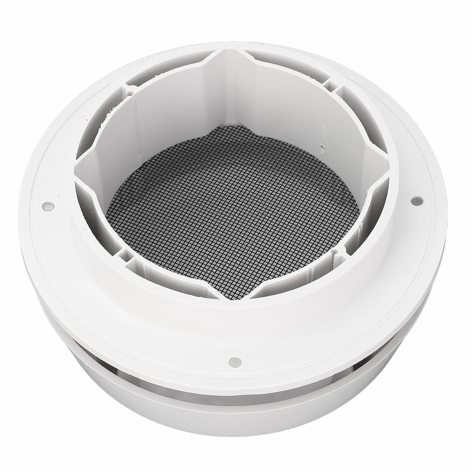 EBTOOLS Ventilación en forma de seta para techo de vehículos recreativos de 155 mm con pantalla de malla - Oxidación para vehículos marinos, autocaravanas y yates