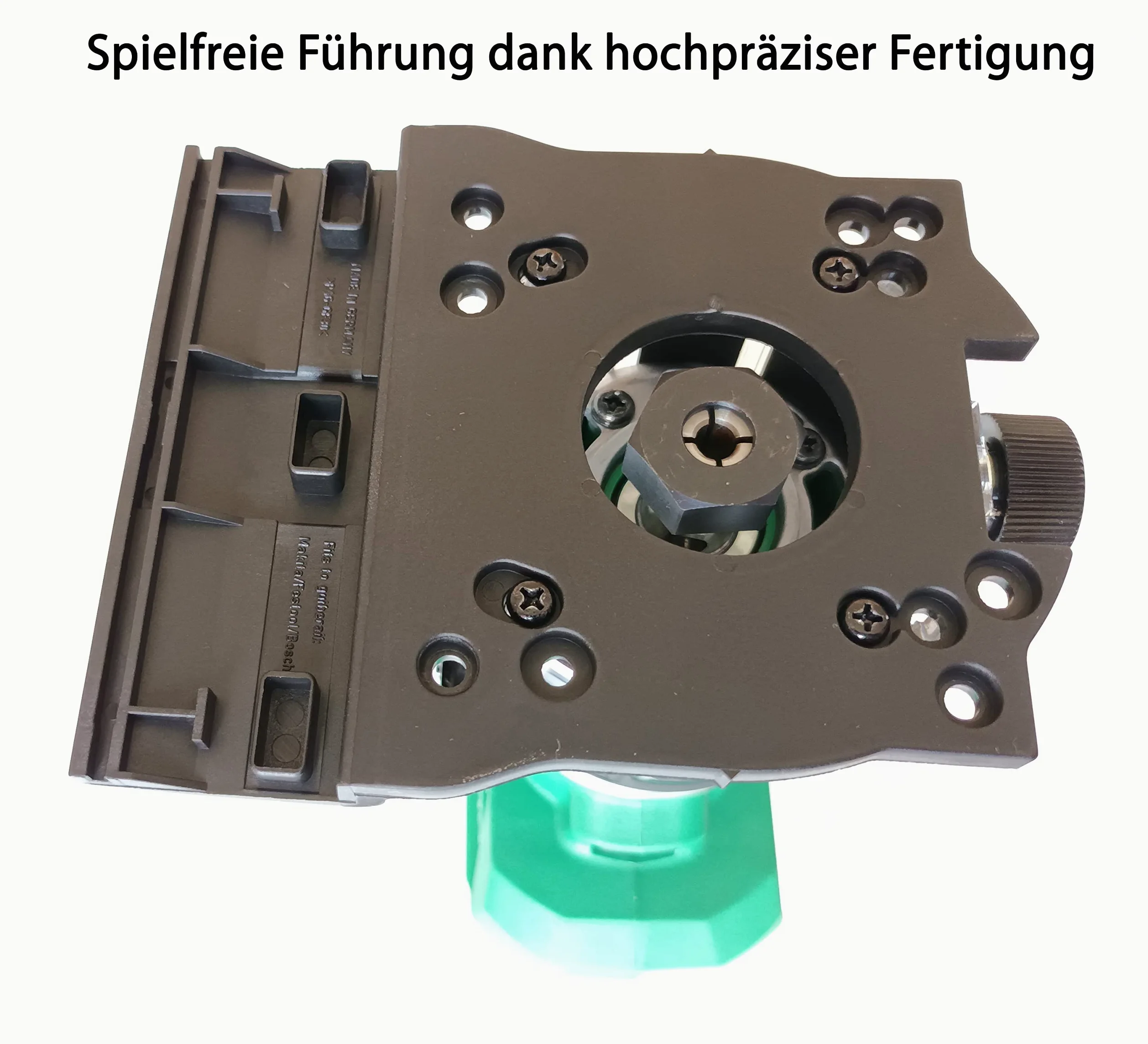 Adaptador profesional para riel guía Hikoki M1808DA para Makita/Bosch/Festool, barra de guía superior, fresadora de cantos adaptador