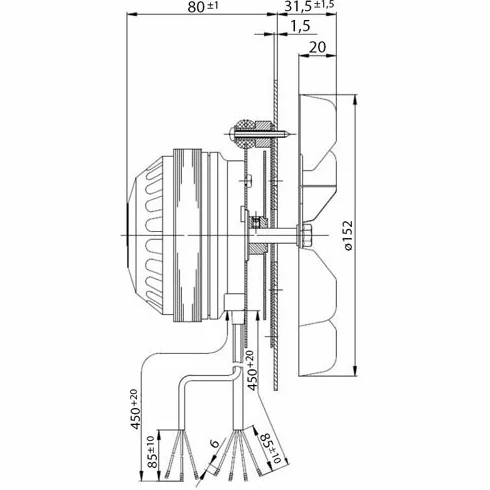 Extractor de humos para estufa de pellets 32W EBM R2E150-AN91 2400 rpm para Edilkamin Karnek Palazzetti Royal Piazzetta Thermorossi Cola