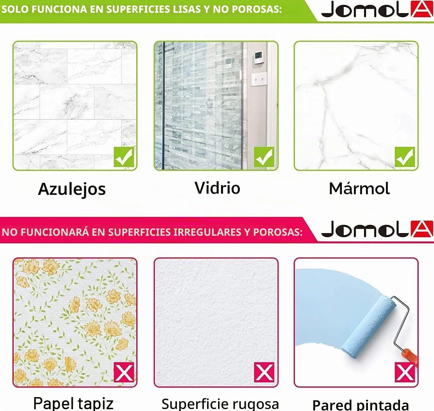 JOMOLA Toallero de Aro con Ventosa Acero Inoxidable Sin Taladrar Colgador de Toallas Baño Montaje en Pared Acabado Cepillado