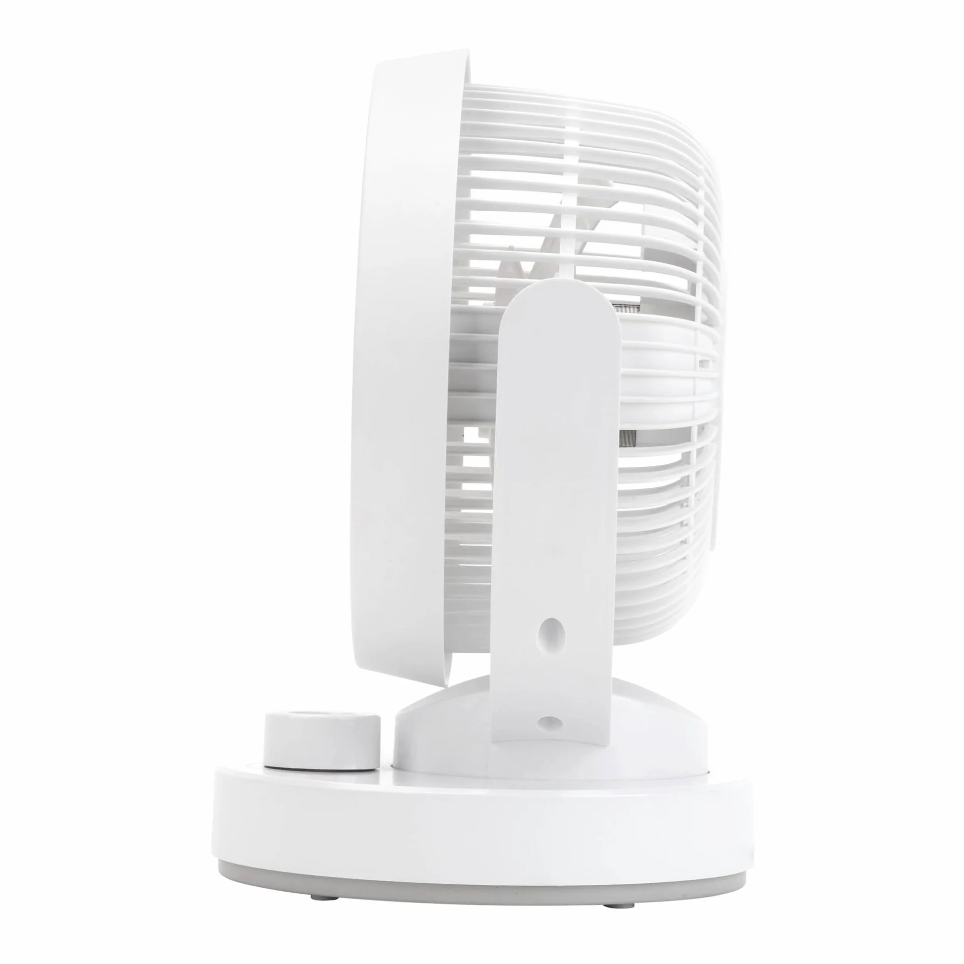 JATA JVCA1815 - Circulador de Aire Compacto 40 W, Ventilador Potente Silencioso, 3 Velocidades, Oscilación Automática, Cabezal Inclinable 90º, Alto Caudal 1444 m³/h
