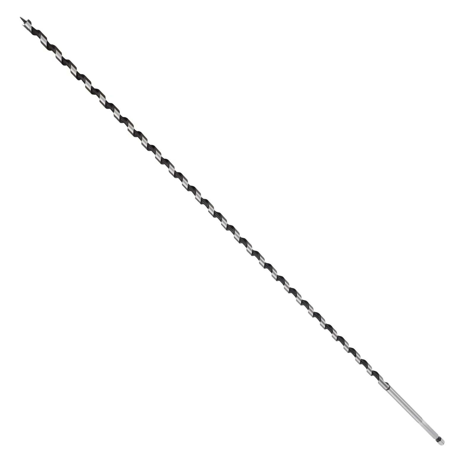 Brocas de taladro para madera, brocas de madera de 10 mm, vástago hexagonal de 800 mm de largo, brocas extralargas para madera (10 mm x 800 mm)