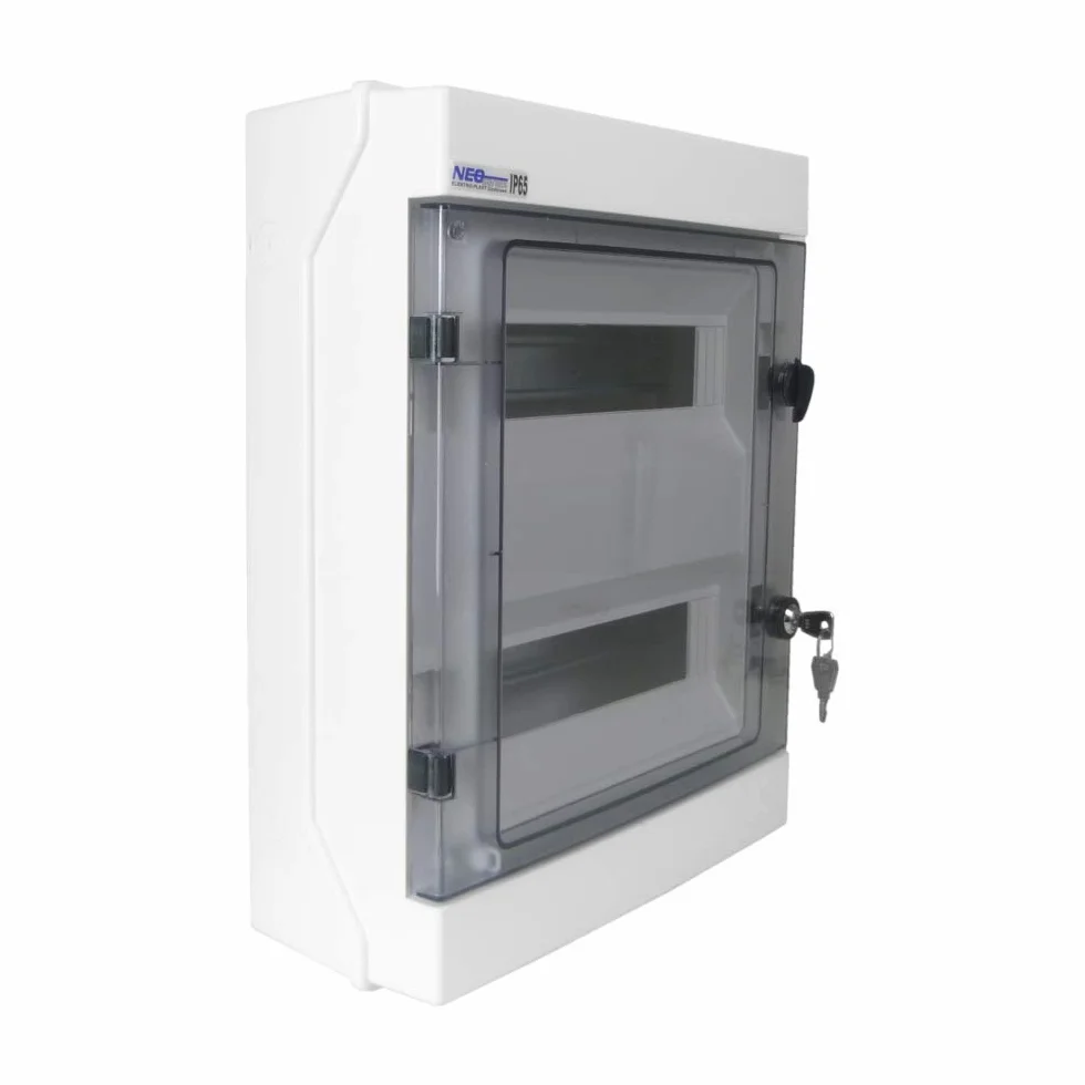 Caja de distribución con candado RH 24/Z IP65 feuchtra umvert eiler 24 módulos Respaldo aparente RH24/Z 36.25 4095