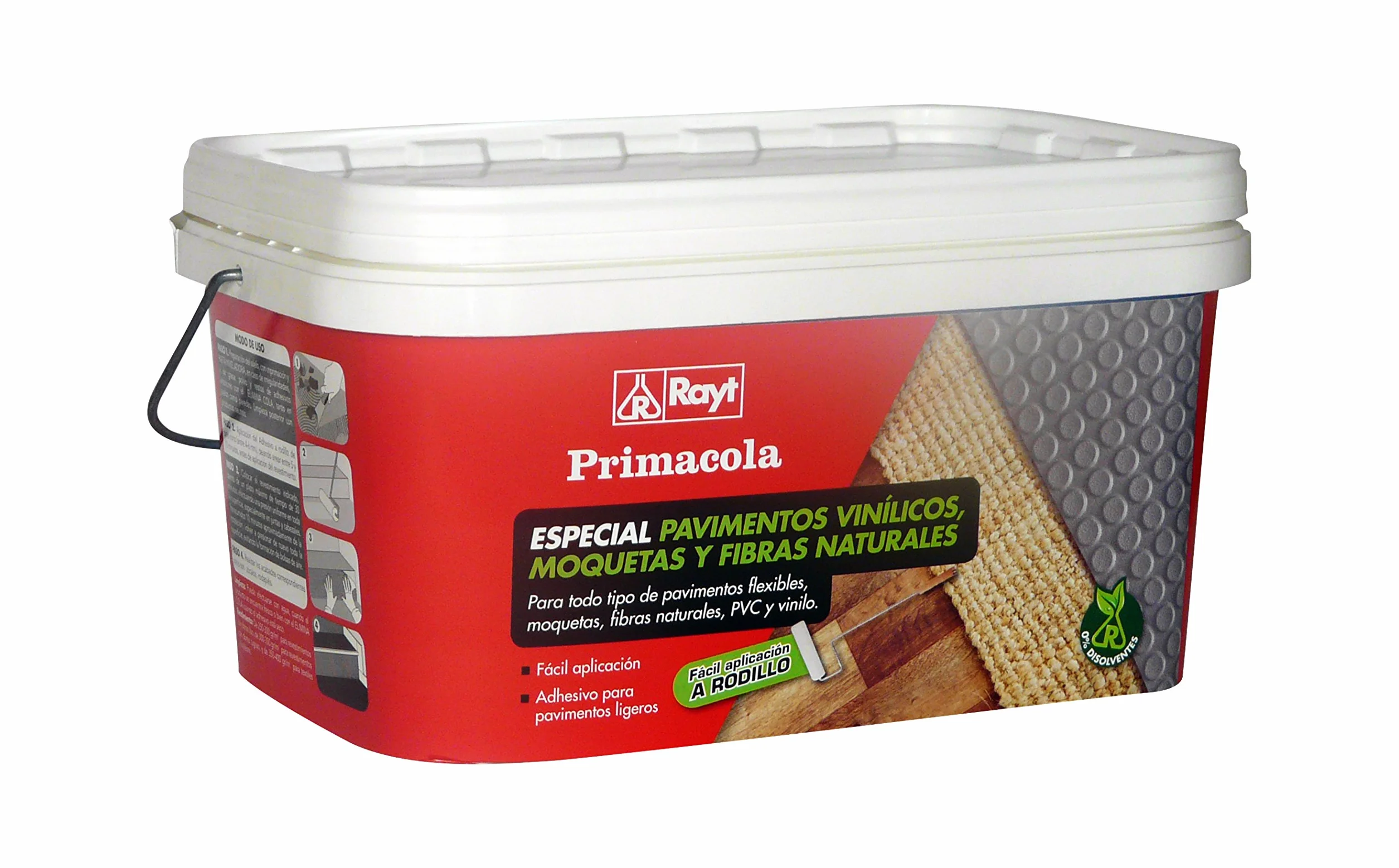 Rayt 1273-23 Primacola C-20 Adhesivo acrílico para pavimentos flexibles PVC moquetas vinilo 5 kg