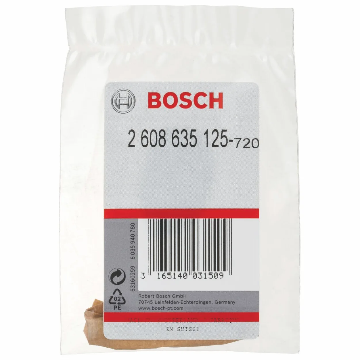 Bosch 2 608 635 125 - Cuchilla inferior - GUS 9,6 V (pack de 1)