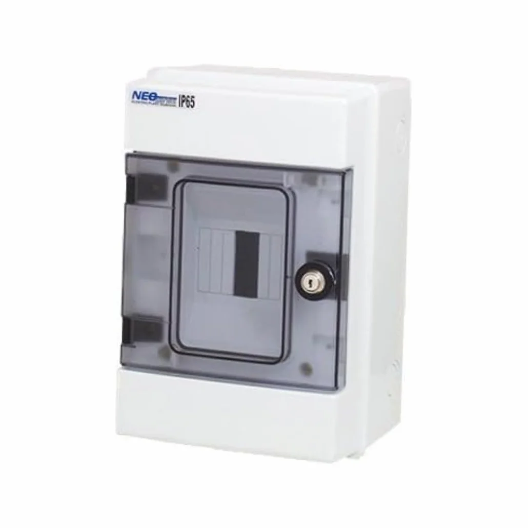 ELEKTRO-PLAST Caja de distribución pequeña con cerradura RH 4/Z IP65 AP 4439