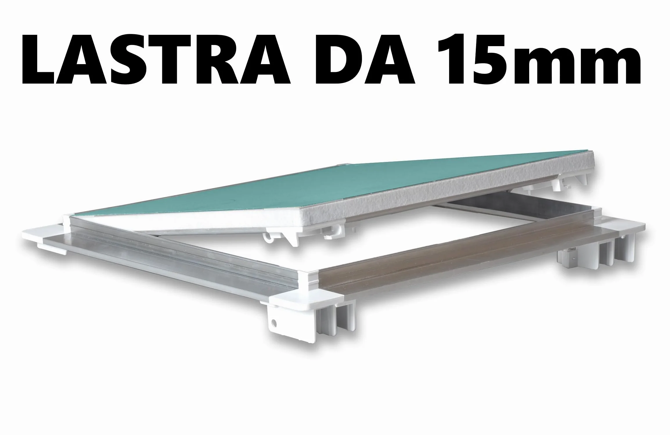 Trampilla de pladur para inspección de falso techo DOR IKA PLACA 15 mm - 1 PZ - 50 x 50 cm MARCO ALUMINIO NATURAL - Junta y puerta de cartón yeso NAMCP04024QBD1