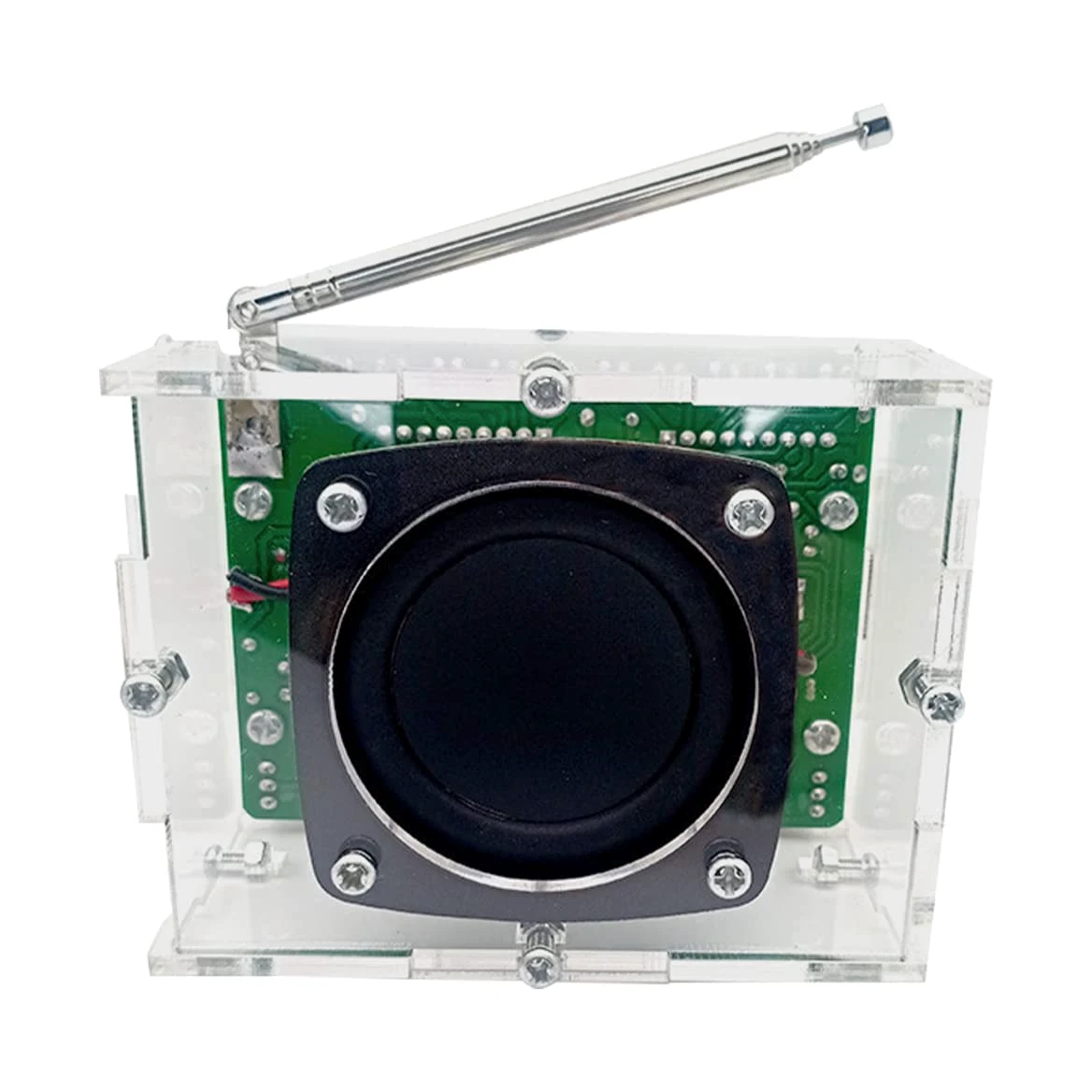 POFET Kits de Proyecto de Soldadura FM Kits de práctica de Soldadura de Radio Digital FM 87-108 MHz Kit de Ejercicio de Soldadura Receptor inalámbrico