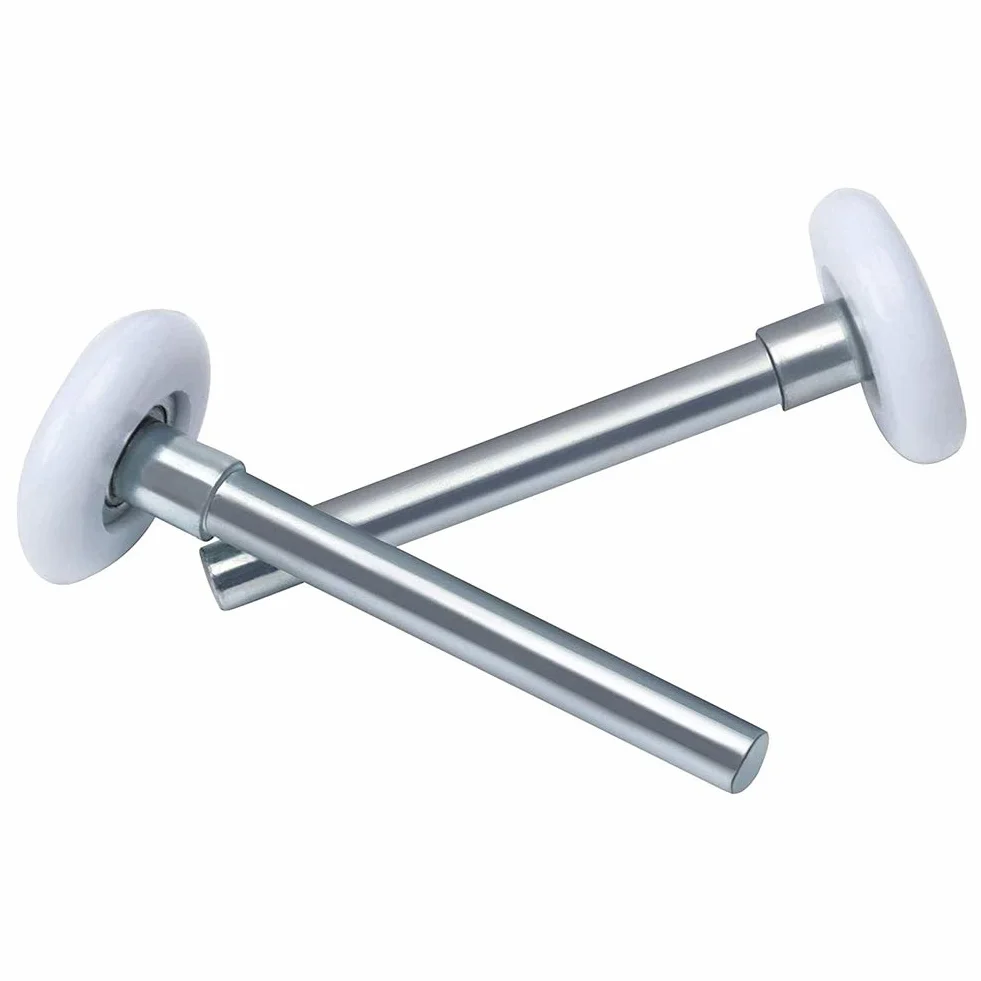 Paquete de 12 Rodillos para Puerta de Garaje de 2 Pulgadas, Rodillo de Nailon para Puerta de Garaje con Rodamiento 6200ZZ, para Puertas de Garaje Residenciales y Comerciales