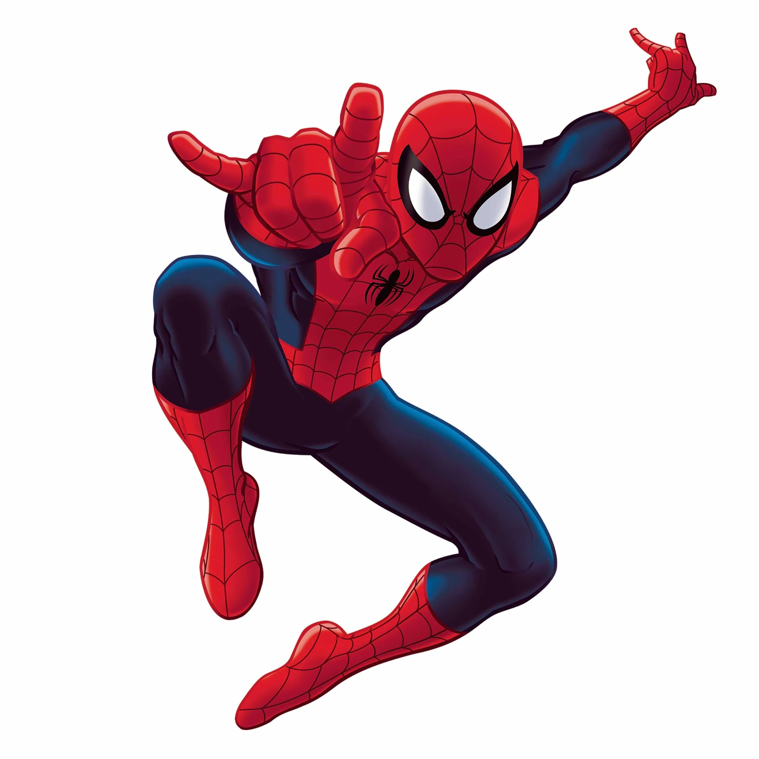 RoomMates RMK4831GM Ultimate Spider-Man - Adhesivos decorativos para pared, color rojo, azul, amarillo