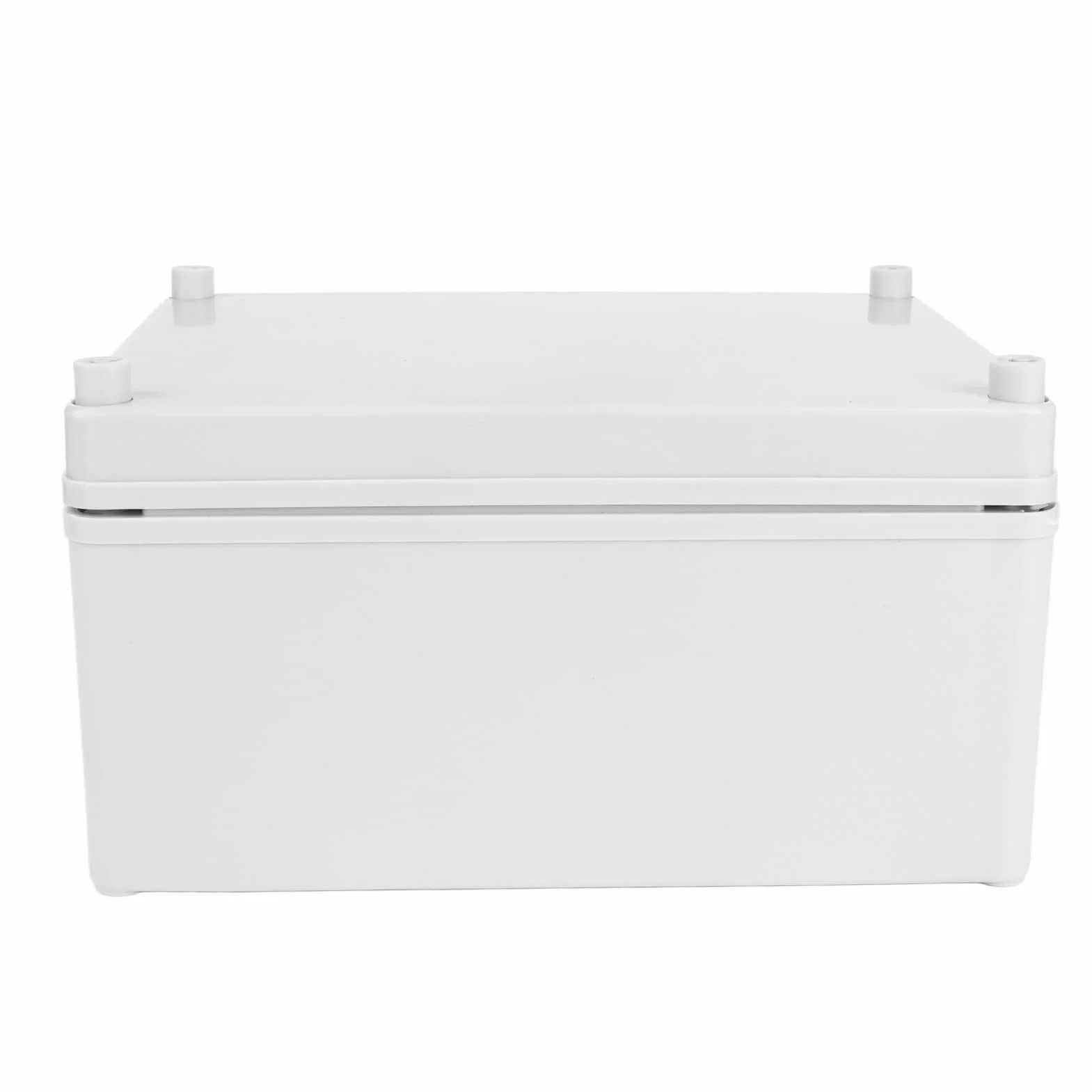 Wisecoco Caja Estanca, Caja de Superficie, Caja Estanca Exterior, IP65 ABS Resistente al Agua Caja de Proyectos Eléctricos, para Instalaciones EléCtricas Interiores y Exteriores, Gris(200X150X100mm)