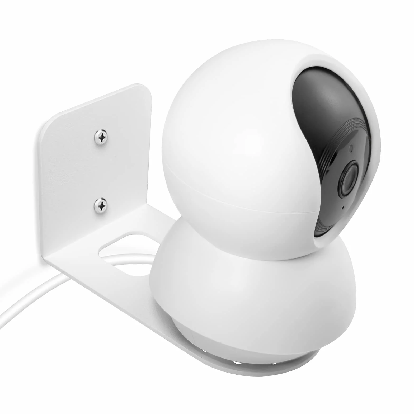 sciuU Soporte de Pared / Techos compatible con TP-Link Tapo Cámara Vigilancia, Placa de Metal Engrosado, Metálico Accesorios Soporte para Cámara Vigilancia Interior