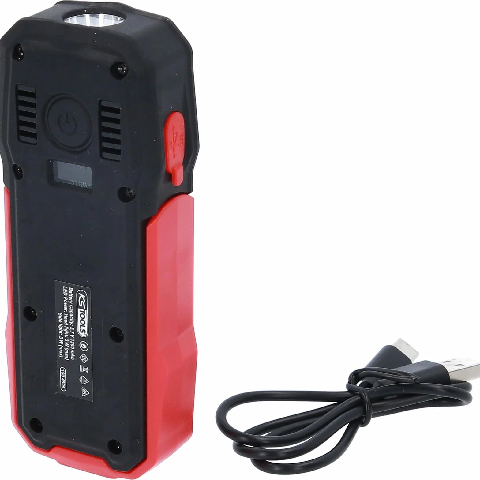 KS Tools Mobile Werkstatt-Handlampe, knickbar, 300 Lumen 150.4505