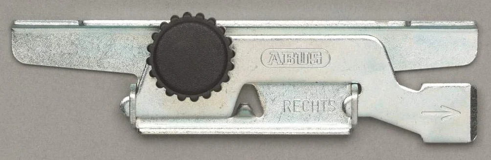 ABUS Seguro para persianas RS97 - Antirrobo para persianas enrollables - Instalación sin taladro ni tornillos - Nivel de Seguridad ABUS 2-33689 - Juego de 2