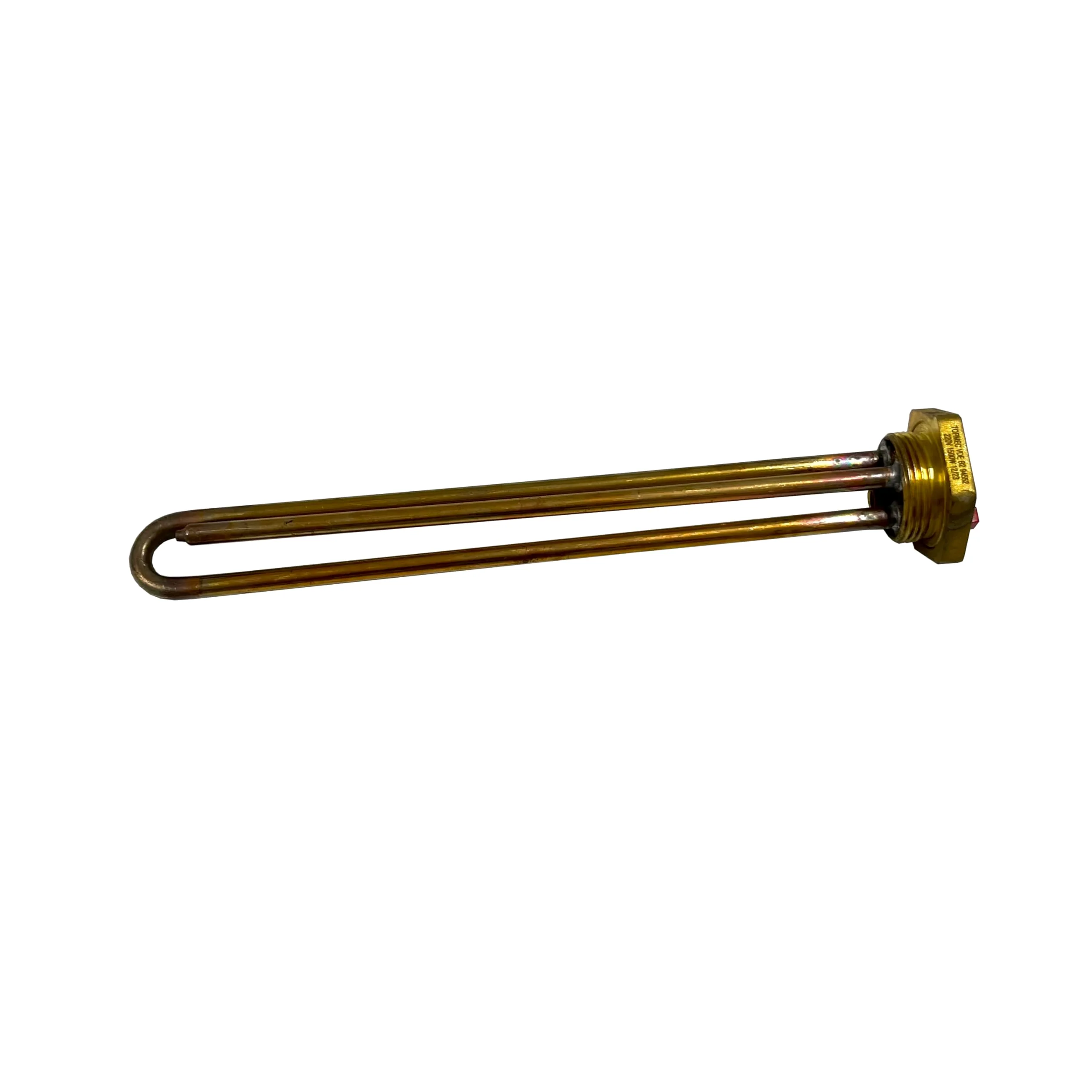 Resistencia Termo Electrico Vaina Cobre Rosca 1 1/4 1500w 220v Standard | Resistencia para calentador electrico | Para acumulador y caldera de agua eléctrica | Resistencia para termo electrico