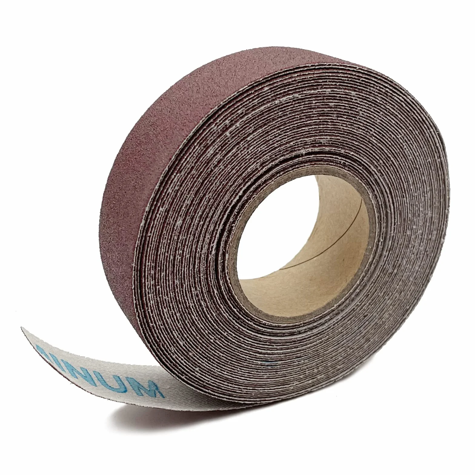 120 Grit Sandpaper Roll Emery Cloth Roll 2.5cmx8m Aluminium Oxide Abrasive Sandpaper Roll for Wood Finishing Furniture Metal Sanding Automotive Polishing