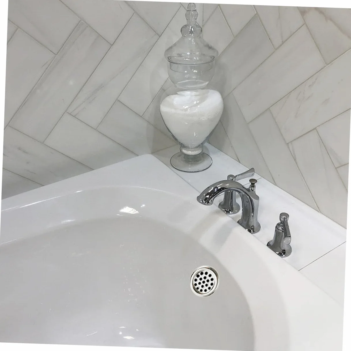 Tapa de Desbordamiento Redonda para Lavabo de Baño, 10 Piezas de Plástico Portátil Que Previenen la Fuga de Agua Diseño Elegante y Acabado Limpio