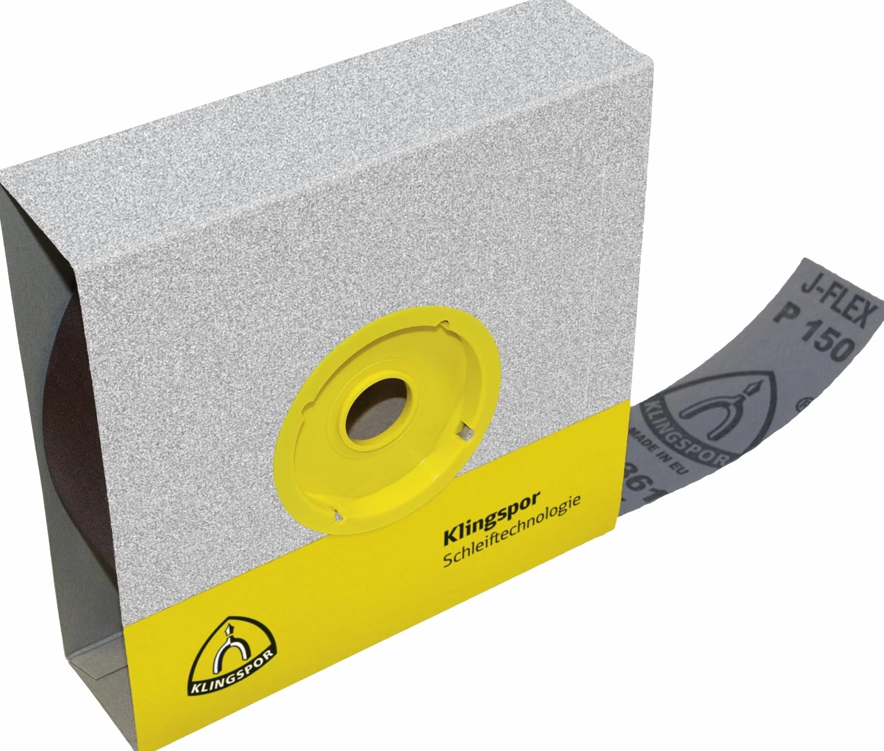 Klingspor 4204 Rollos con Soporte de Tejido, KL 361 JF, Grano 80, 40 x 25000 mm