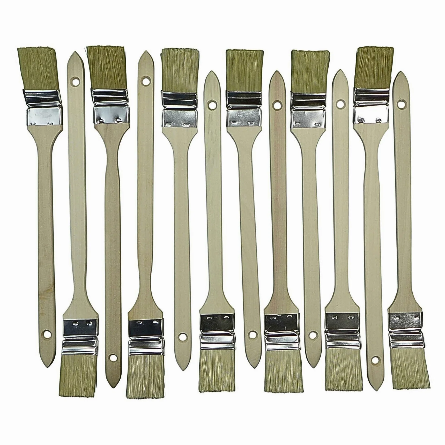 ROTIX -98117 12 x Brochas para radiadores de esquinas, 50 mm de cerdas de polimix