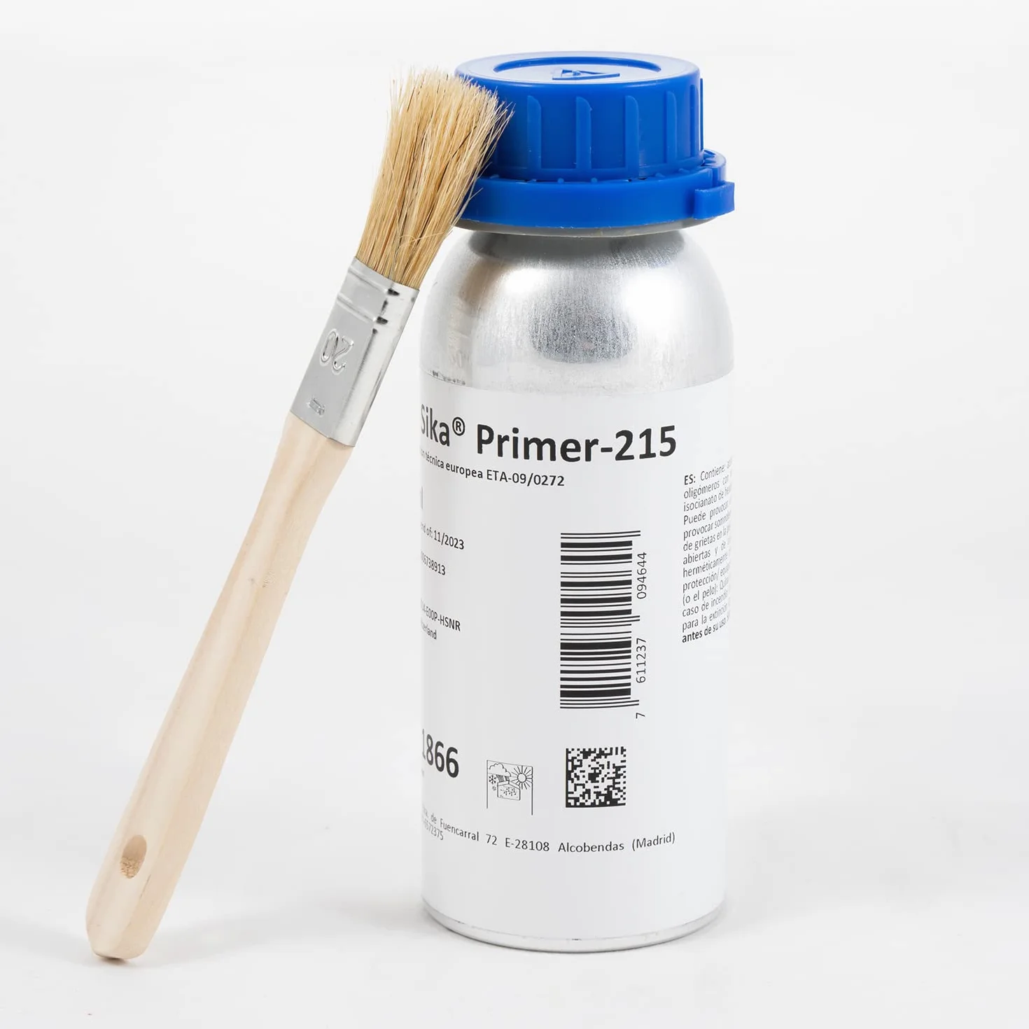 SIKA - Imprimación liquida para sustratos porosos y plásticos - Sika Primer-215 - Transparente - 250 ml