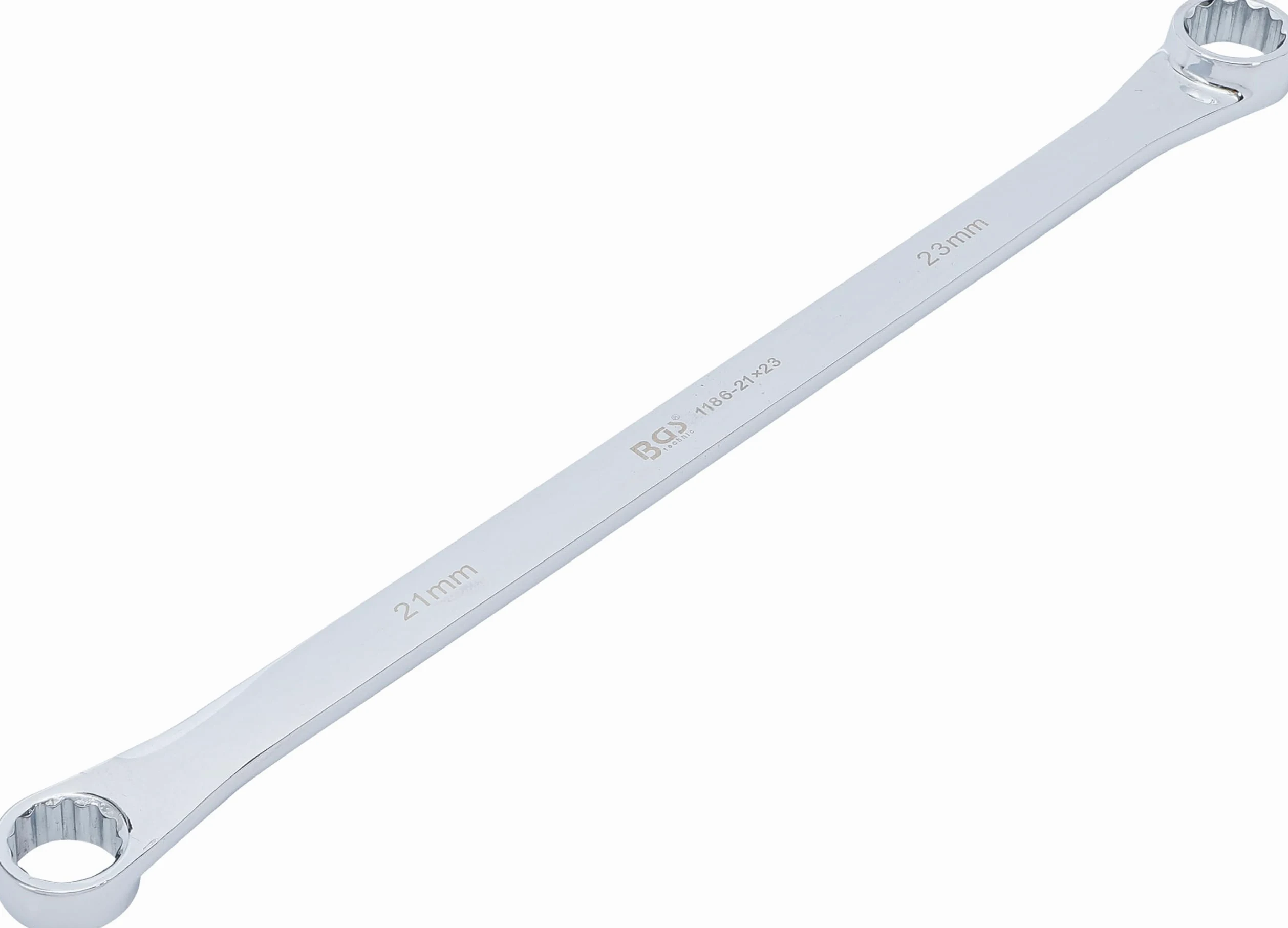 BGS 1186-21x23 | Llave de estrella doble | extra plana | 21 x 23 mm