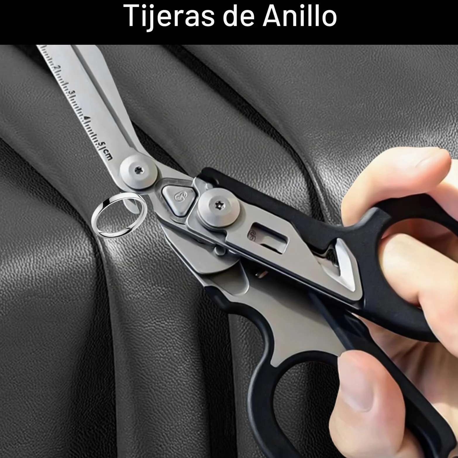 Raptor Response - Tijeras de rescate multifunción con 6 funciones, pinzas plegables de acero inoxidable, tijeras para traumatismos