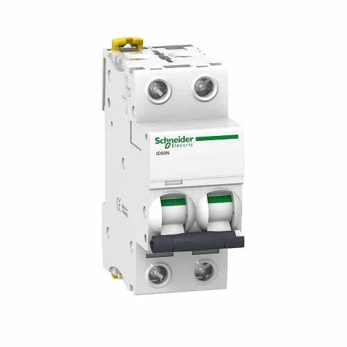 CABLEPELADO Interruptor Automático Magnetotérmico residencial iC60N | Normas EN 60898-1, IEC 60898-1 | 6kA |2P | CURVA C | IP44 | 20A
