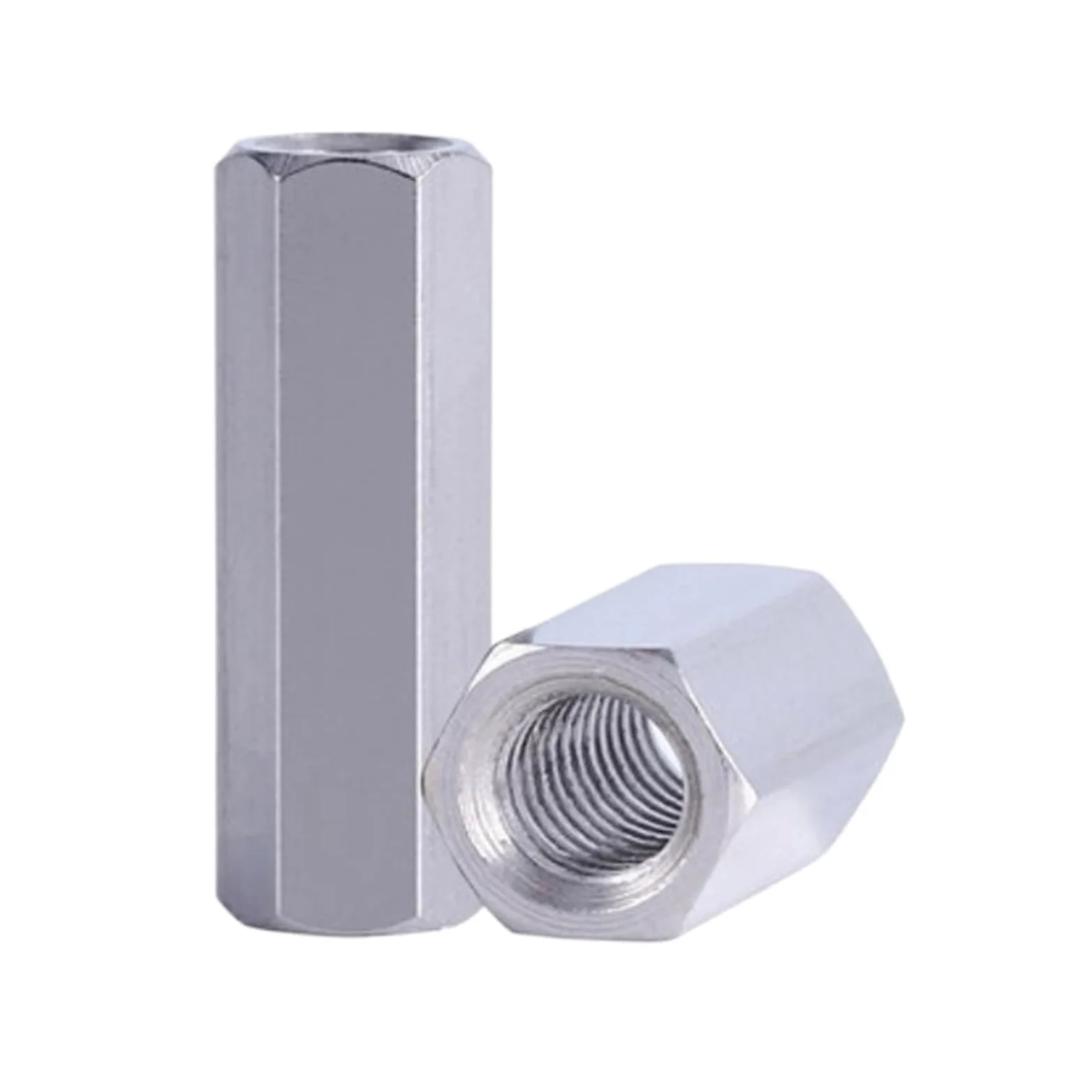 1-10 Uds M3 M4 M5 M6 M8 M10 M12 hembra a hembra tuerca de acoplamiento espaciador hexagonal de acero inoxidable (Color : 10mm_M3 5PCS)