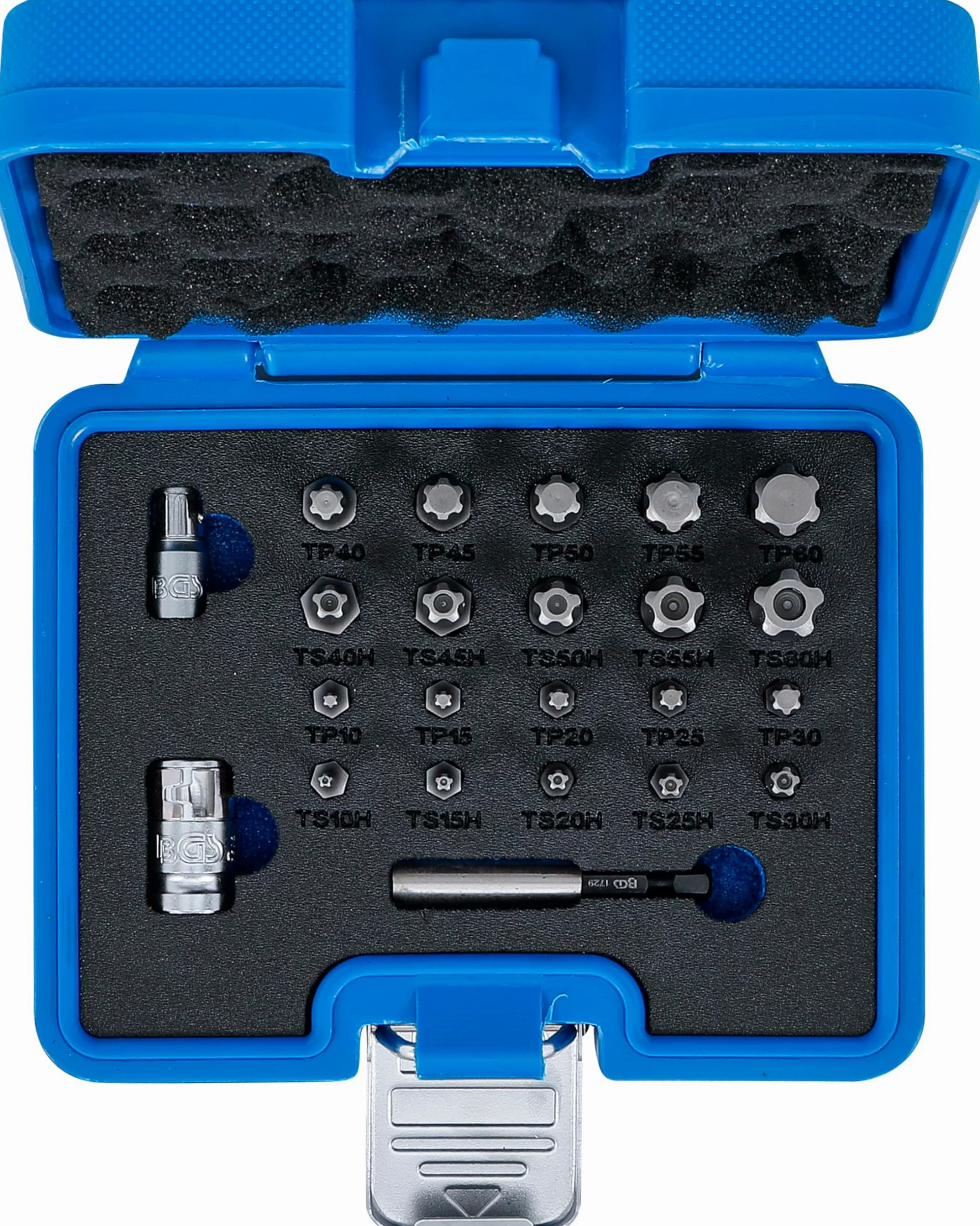 BGS 5056 | Juego de puntas | perfil en TS (para Torx Plus) | 23 piezas