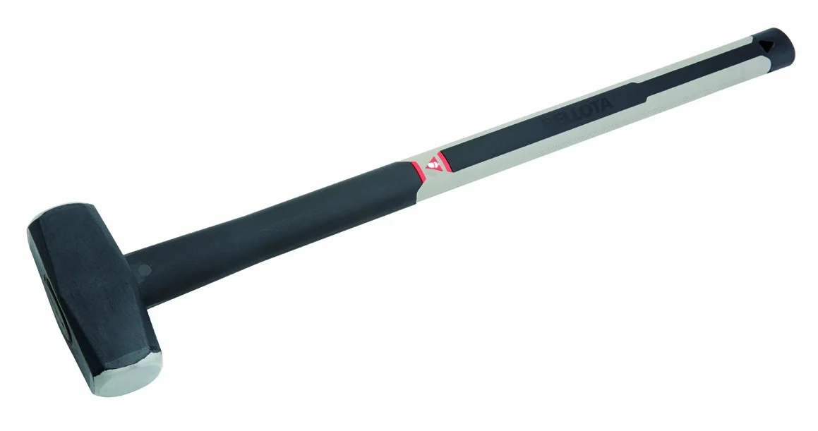 Bellota 5200-6 CF - Maza con mango de fibra de carbono, Cabeza de acero, 6 kg
